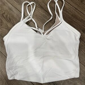 lululemon athletica White Tank Top